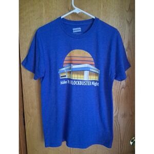 Make It a Blockbuster Night Graphic Medium Short Sleeve T-Shirt Unisex 90s Retro
